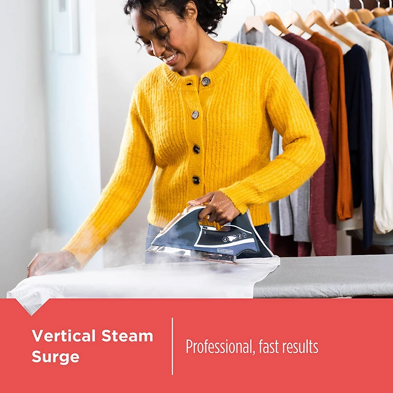 Black+Decker Pro Steam Iron