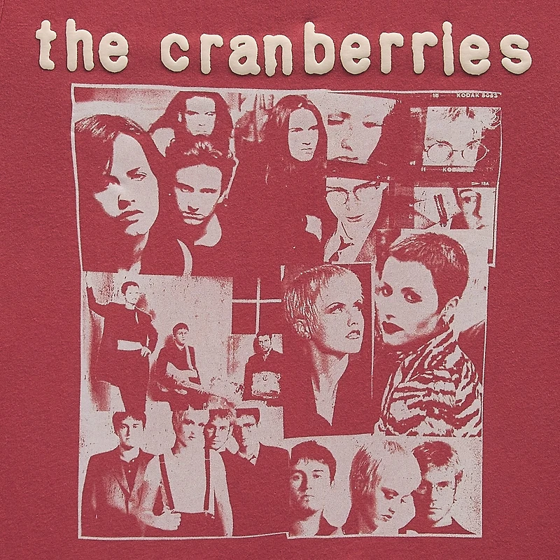 New World Cranberries Womens Juniors Crew Neck Short Sleeve Regular Fit Graphic T-Shirt
