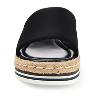 Journee Collection Womens Rosey Slide Sandals