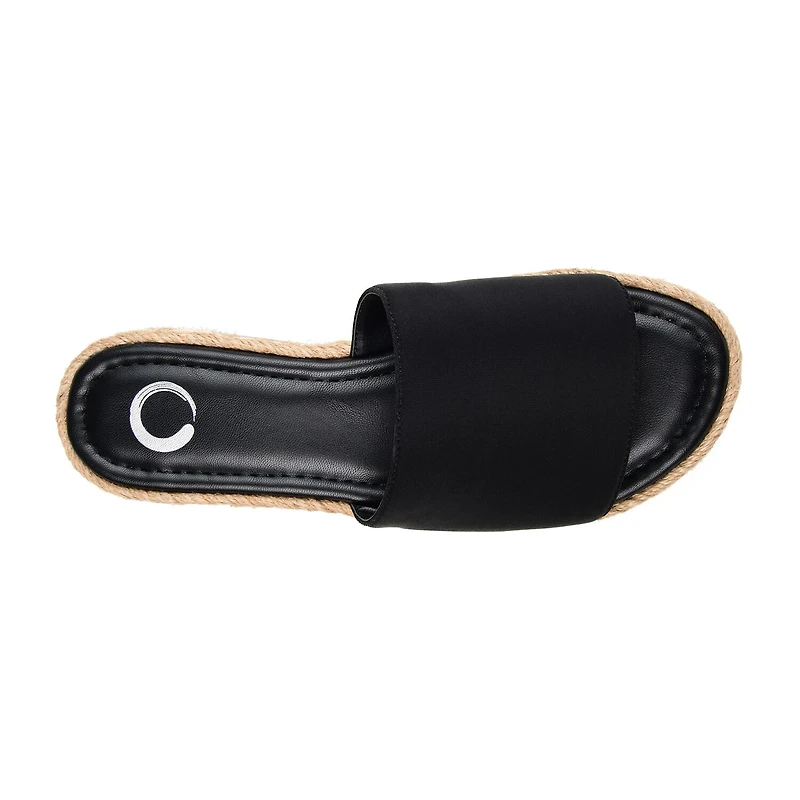 Journee Collection Womens Rosey Slide Sandals