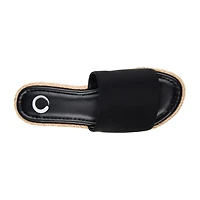 Journee Collection Womens Rosey Slide Sandals