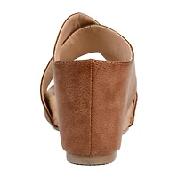 Journee Collection Womens Rayna Wedge Sandals
