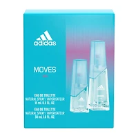 adidas Moves For Her Eau De Toilette 2-Pc Gift Set ($34 Value) Perfume Set