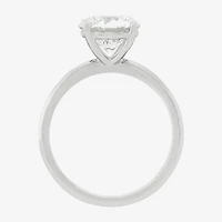 Womens 2 1/2 CT. T.W. Lab Grown White Diamond 14K Gold Round Solitaire Engagement Ring