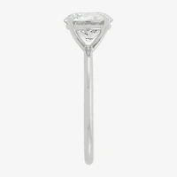 Womens 2 1/2 CT. T.W. Lab Grown White Diamond 14K Gold Round Solitaire Engagement Ring