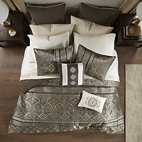 Madison Park Essentials Alexine 16-pc. Complete Bedding Set with Sheets