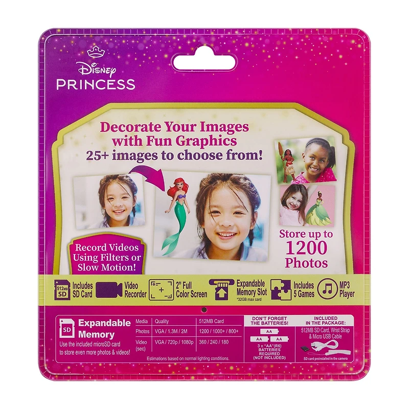 Disney Princess Digital Camera
