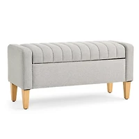 Linden Street Stile 38" Upholstered Storage Bench