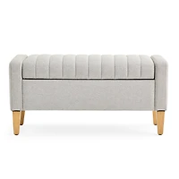 Linden Street Stile 38" Upholstered Storage Bench