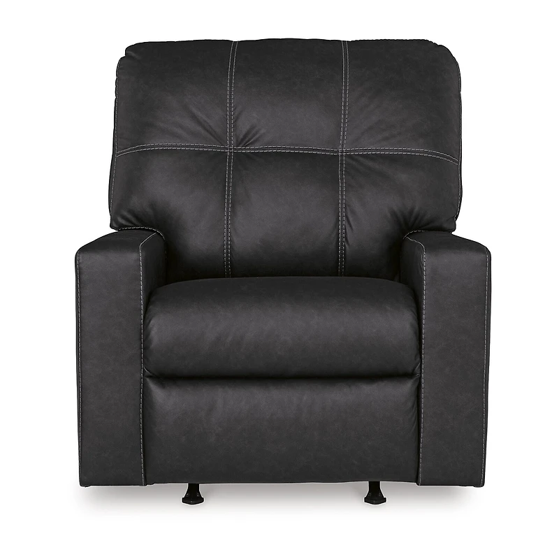 Signature Design by Ashley Barlin Mills Manual Rocker Recliner