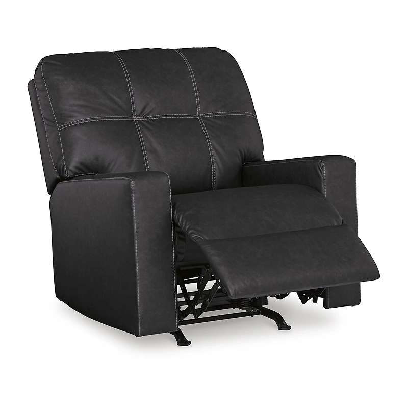 Signature Design by Ashley Barlin Mills Manual Rocker Recliner
