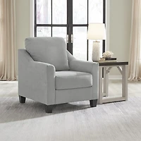 Signature Design by Ashley Adlai Upholstered Chair in Gray