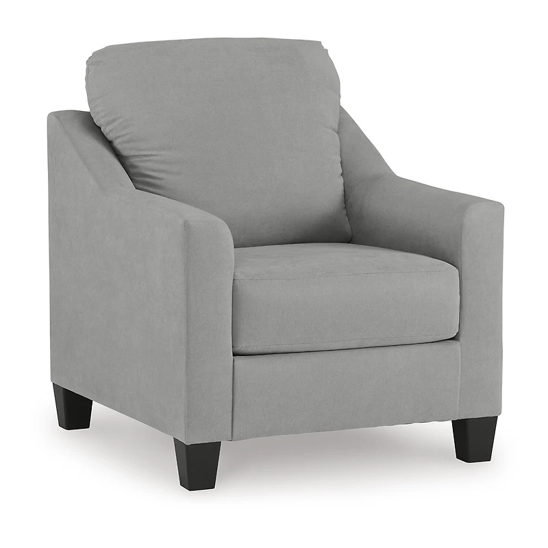 Signature Design by Ashley Adlai Upholstered Chair in Gray