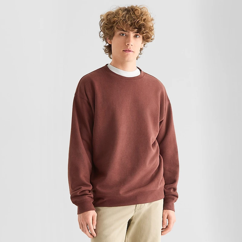 Arizona Mens Crew Neck Long Sleeve Sweatshirt