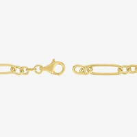 Charmed by Diamond Addiction Womens 14K Gold Over Silver 18 Inch Link Chain Necklace