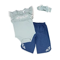 3 Stories Trading Company Girls 3-pc. Pant Set