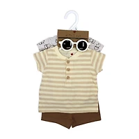 3 Stories Trading Company Boys 4-pc. Baby Clothing Set
