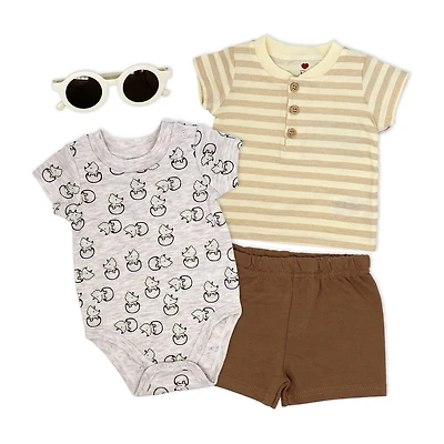 3 Stories Trading Company Boys 4-pc. Baby Clothing Set