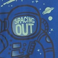 Carter's Space Toddler Boys Crew Neck Long Sleeve 4-pc. Pajama Set