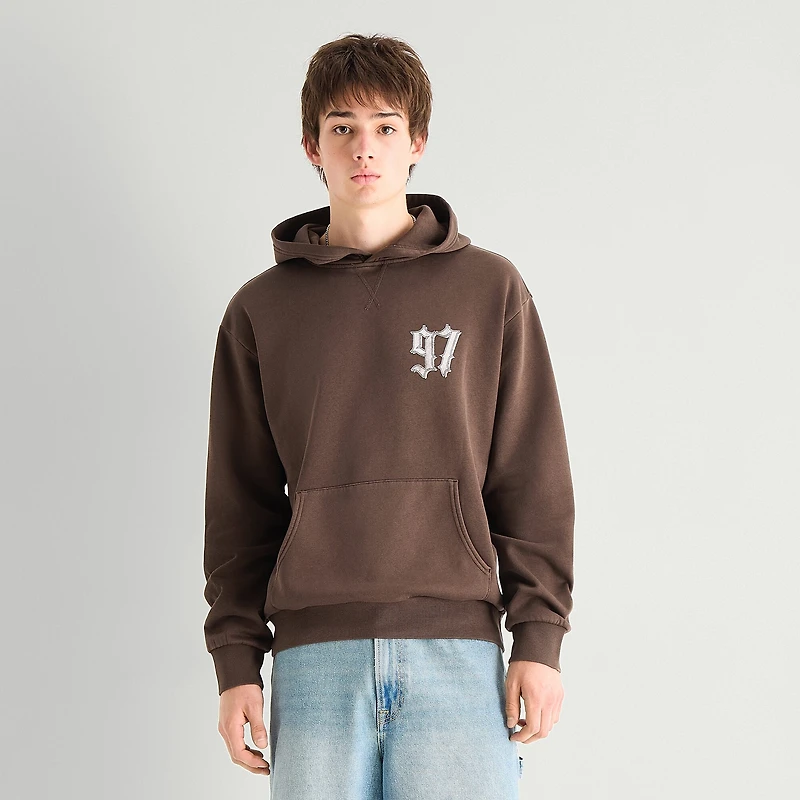 Arizona Mens Long Sleeve Fleece Hoodie