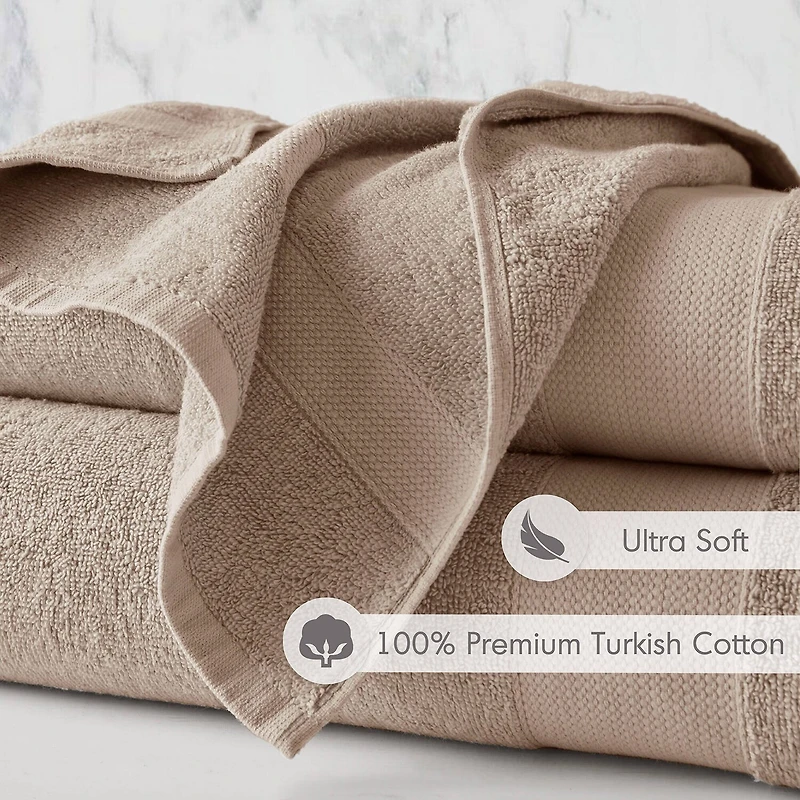 510 Design 100% Premium Turkish Cotton 6-pc. Bath Towel Set