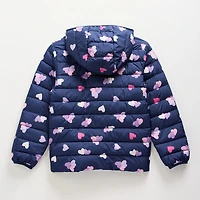 Thereabouts Girls Hooded Midweight Puffer Jacket
