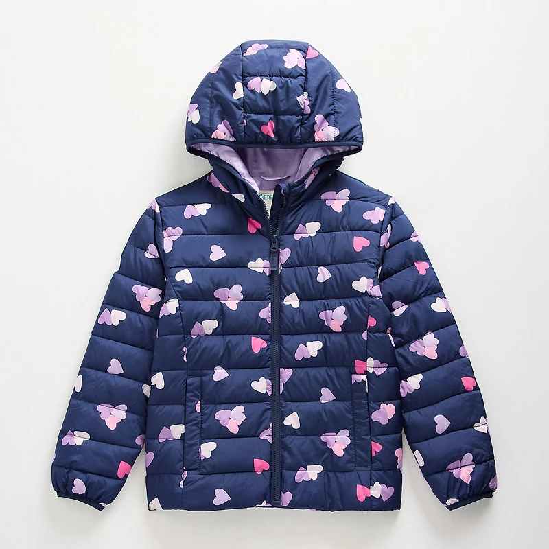 Thereabouts Girls Hooded Midweight Puffer Jacket