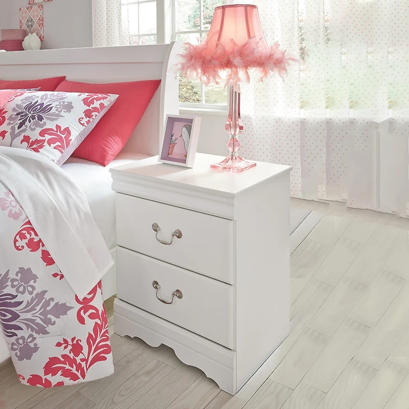 Signature Design by Ashley® Anarasia 2-Drawer Nightstand
