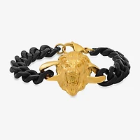 Steeltime Mens Stainless Steel 8 1/2 Inch Solid Cuban Hypoallergenic Chain Bracelet