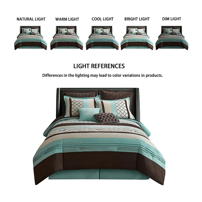 Stratford Park Mirza 8-pc. Complete Bedding Set