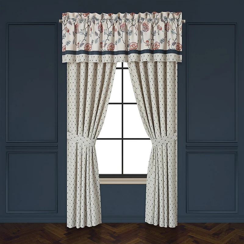 Queen Street Portland Rod Pocket Tailored Valance