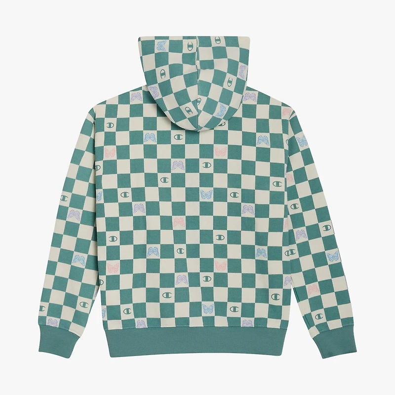 Champion Big Kid Girls Long Sleeve Fleece Zipper Active Hoodie
