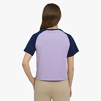 Champion Big Kid Girls Crew Neck Short Sleeve Loose Fit Graphic T-Shirt