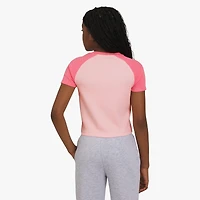 Champion Big Kid Girls Crew Neck Short Sleeve Slim Fit Graphic T-Shirt