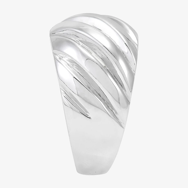 Limited Quantities! Womens 12.5mm Sterling Silver Band