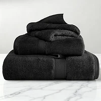 SUPERIOR® Madeline Collection | Plush Egyptian Cotton 3-pc. Quick Dry Solid Bath Towel Set