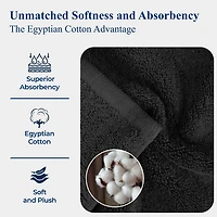 SUPERIOR® Madeline Collection | Plush Egyptian Cotton 2-pc. Bath Sheet