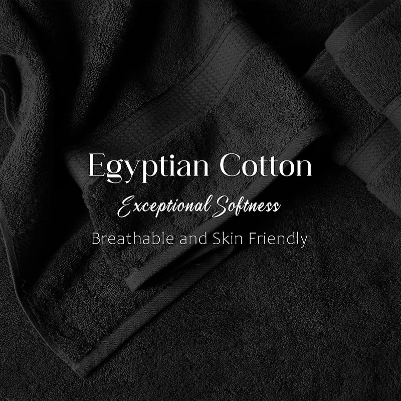SUPERIOR® Madeline Collection | Plush Egyptian Cotton 2-pc. Quick Dry Bath Towel