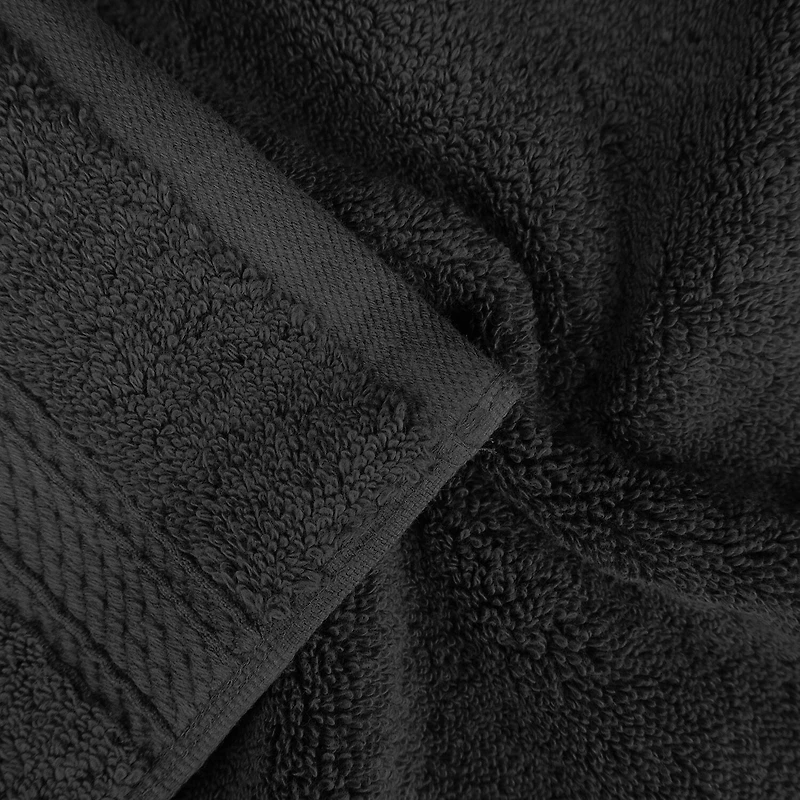 SUPERIOR® Madeline Collection | Plush Egyptian Cotton 8-pc. Quick Dry Solid Bath Towel Set