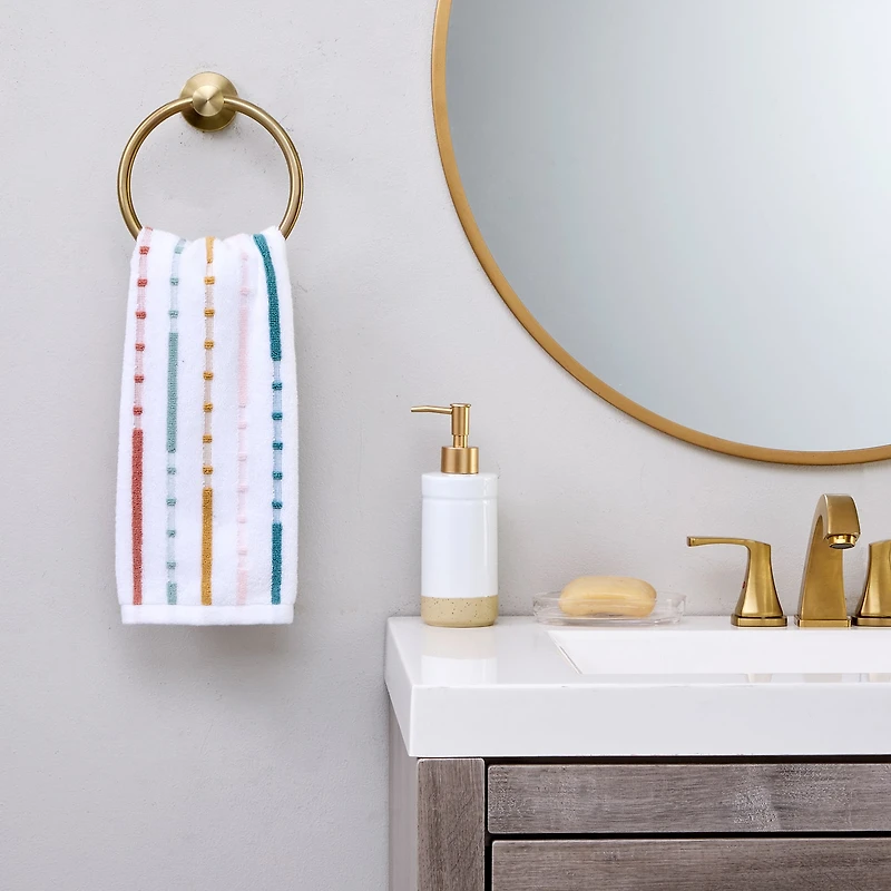 Saturday Knight Modesto Stripe 2-pc. Hand Towel