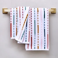 Saturday Knight Modesto Stripe 2-pc. Jacquard Bath Towel