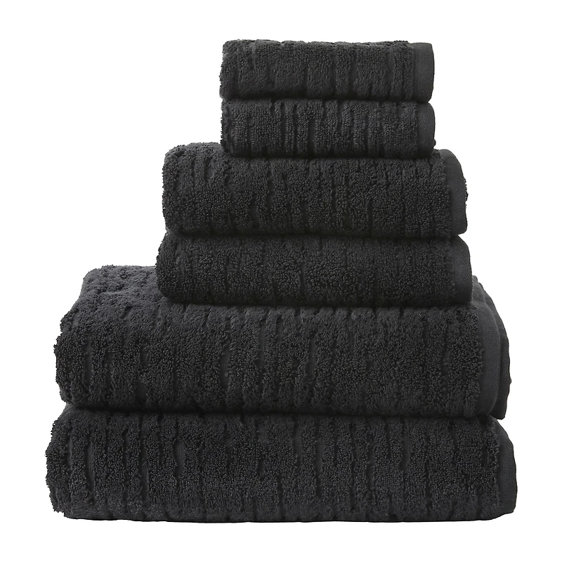 Saturday Knight Cloudsoft 2-pc. Jacquard Bath Towel