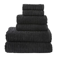 Saturday Knight Cloudsoft 2-pc. Jacquard Bath Towel
