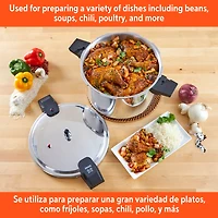 IMUSA 16 Qt Aluminum Stovetop Pressure Cooker