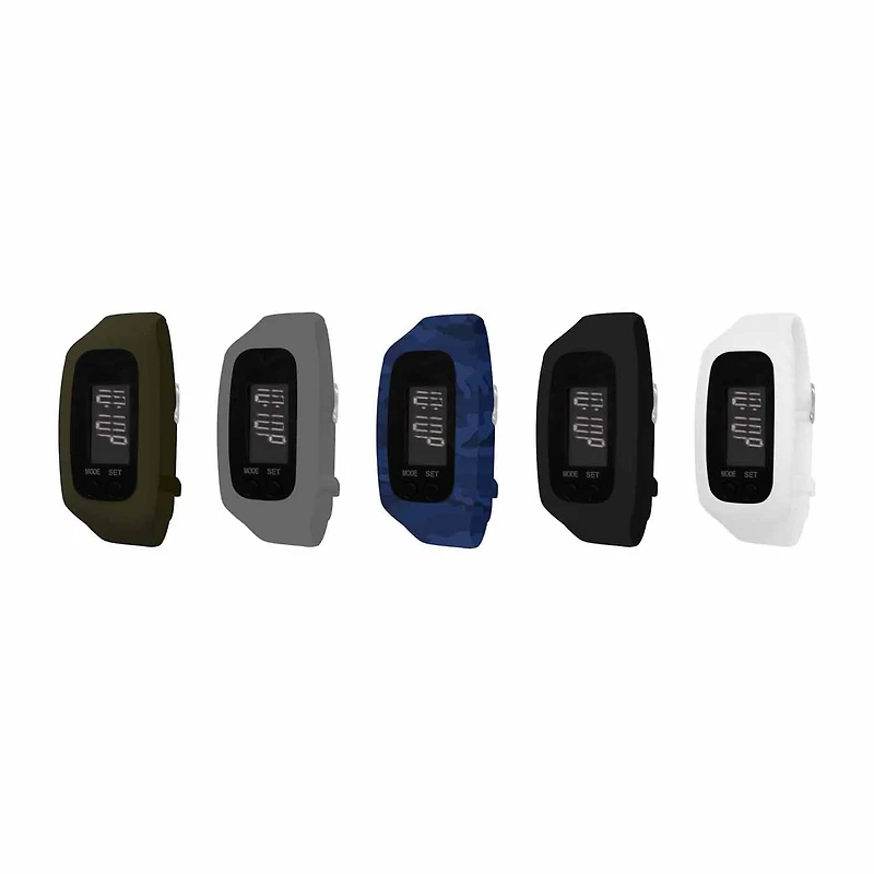 B-fit Men’s Activity Tracker & 5pc. Interchangeable Band Set-Ba5370bk606-078