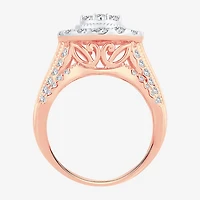 (H-I / SI1-SI2) Womens 2 CT. T.W. Lab Grown White Diamond 10K Gold Pear Engagement Ring