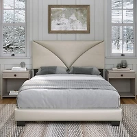 Cornerstone Upholstered Platform Bed
