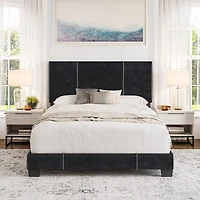 LUCENA UPHOLSTERED PLATFORM BED