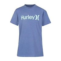 Hurley Big Kid Boys Crew Neck Short Sleeve Regular Fit Graphic T-Shirt