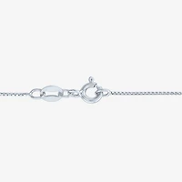 Gemstone Sterling Silver Cushion Pendant Necklace